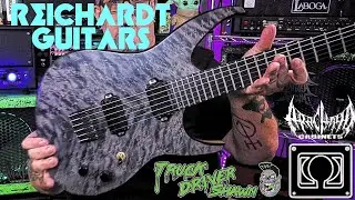 Reichardt Guitars Maple Burl 6 #reichardtguitars #arachnidcabinets #omegaampworks