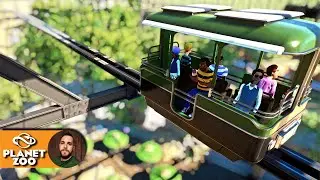 Planet Zoo Sandbox | Reptilarium 🐊 | Ep. 18 Monorail | Indoor Zoo | Speedbuild