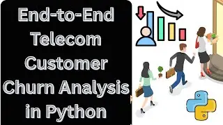 End-to-End Telecom Customer Churn Analysis in Python | Complete Data Analytics Project