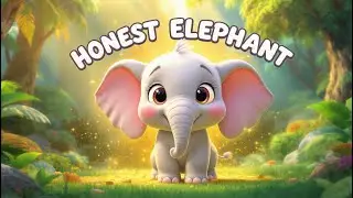 The Honest Elephant 🐘 | Kids Moral Story | Truth Builds Trust | Bedtime Story for Children