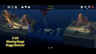 Poly Bridge 2 - Glowing Gorge - Buggy Bouncer (2-04)