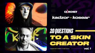 Interview with KOSEAR & KADZOR | 20 Questions to a SKIN CREATOR | Snakebite case