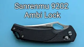 Sanrenmu 9202 Ambi Lock pocket knife