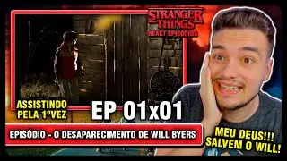 ASSISTINDO STRANGER THINGS EP01x01 - O DESAPARECIMENTO...│ PRIMEIRA VEZ ASSISTINDO STRANGER THINGS