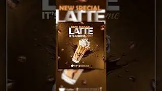 New Special Coffee Poster Design in Photoshop