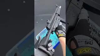 Mp5 with adjustable stock #gun #toygun