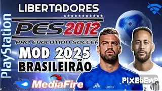 Mod Pes 2025 Winning Elevem 2012 Brasileirão Libertadores e Europeus Atualizado,Novas Transfer