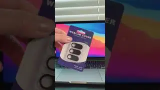 HOW TO INSTALL WEBCAM COVER ON YOUR MACBOOK PRO | QUICK & EASY | #SHORTS | CATH CHAMP