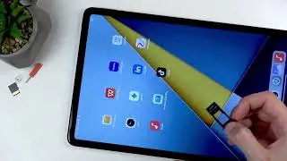 POCO Pad M1 &ndash; Как вставить SIM-карту и SD-карту