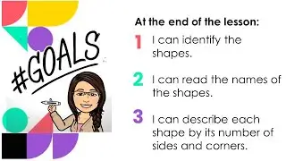Introduction to SHAPES - Children's song (square, rectangle, triangle, and circle)