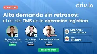 Webinar | Alta demanda sin retrasos: el rol del TMS en log&iacute;stica