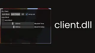 self-made injectable dll client