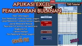 Aplikasi Excel Pembayaran Iuran Bulanan Full Conditional