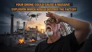 Your Drone Could Cause A Massive Explosion Which Would Destroy The Factory