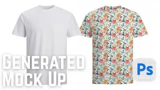 How to Mock Up Pattern on Shirt w Nano Banana In Photoshop Beta