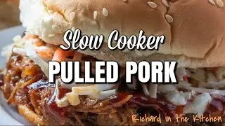 EASY BBQ PULLED PORK - Slow Cooker Method