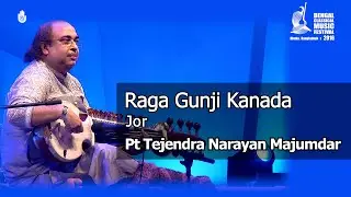Raga Gunji Kanada on the Sarod- Jor I Pt Tejendra Narayan Majumdar I Live at BCMF 2016