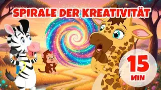 Spirale der Kreativität – 15 Minuten Giramille | Kinderreime und Kinderlieder