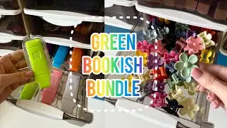 Bookish Bundle 💚 Cozy Bookish Order Packing | Stationery Picks & Thoughtful Details ✨