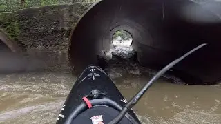 Sliding down the Thompson River at low flow