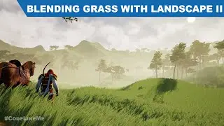 Unreal Grass Color Blending with Landscape II - UE4 Tutorials #304