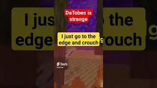 Minecraft, but DaTobes is strange #hive #minecraft #thehivebedrock