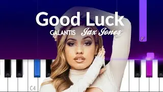 Mabel, Jax Jones, Galantis - Good Luck (Piano Tutorial)