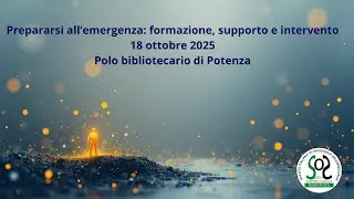PREPARARSI ALL'EMERGENZA: formazione, supporto e intervento@SIPEMSOSBASILICATA