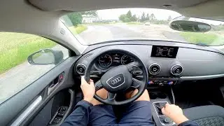 Audi A3 8V 1.6 TDI 110HP Manual (2014) POV Test Drive After 300000km