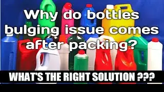 How to solve bottle bulging problem in liquid detergent manufacturing? | TECHXIA INNOVATIONS