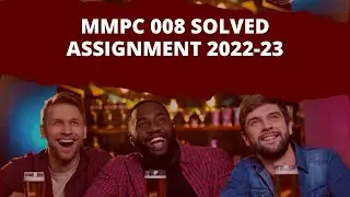 MMPC 008 SOLVED ASSIGNMENT 2022-23