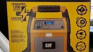 Распаковка: CAT PROFESSIONAL POWER STATION (модель CJ1000DXT)