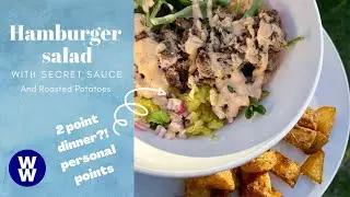 Hamburger Salad with Secret Sauce: WW Personal Points Recipe