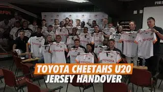 Toyota Free State u20 Jersey Handover