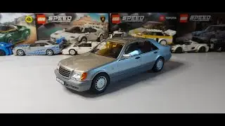 Mercedes-Benz S500 (W140) 1:18 from iScale | UNBOX and REVIEW