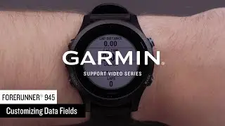 Support: Forerunner&reg; 945 Data Field Customization