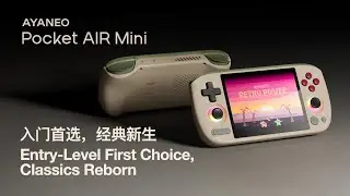 AYANEO&rsquo;s First Entry-Level Retro Handheld, Made for Every Gamer
