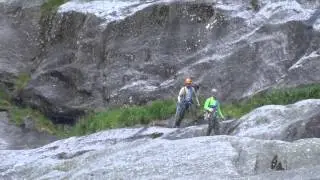 Fjellklatring ved Horgheim i Romsdalen.