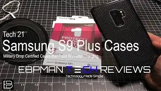 Best Samsung Galaxy S9 & S9 Plus Cases from Tech 21 with Wireless Charging Test