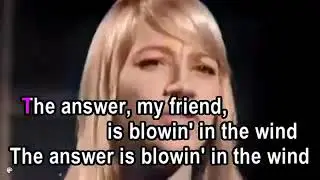 Peter, Paul and Mary   Blowin&rsquo; In The Wind Lyrics