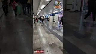 TRANSBORDO CON LECTURA Y TIANGUIS DE LINEA 1(ROSA)  a la 2 (Azul) Metro Ciudad de M&egrave;xico.