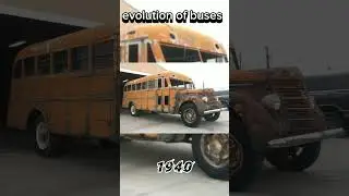 #evolution #evolution of buses over the 100 years. #bus