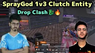 HYDRA SprayGod 1v3 Clutch Entity🔥 Hydra Vs Entity Drop Clash🐉🔥