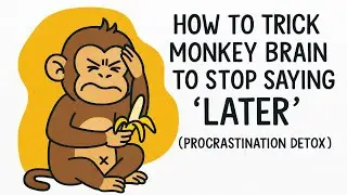 How to Trick Monkey Brain to Stop Saying &ldquo;Later&rdquo; (Procrastination Detox)