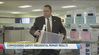 Shawnee Co. tallies official presidential primary results