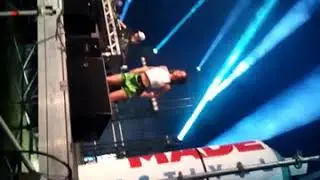 Dubstep type music tent at made festival in Birmingham