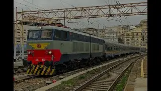 Stupenda E656 492 di Fondazione FS impiegata in un particolare invio