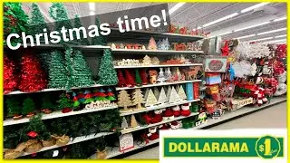 CHRISTMAS SHOPPING AT DOLLARAMA NEW ITEMS FOR 2022 AMAZING Dollar Store finds!