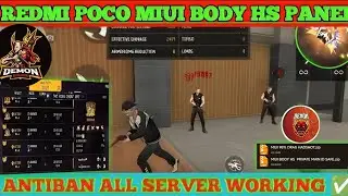 FREE FIRE MIUI PANEL | REDMI & POCO PANEL | ANTIBAN OB51 UPDATE PANEL FREEFIRE PANEL #panel 