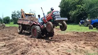 mahindra tractor stunts | mahindra tractor unbalance videos | tractor videos | tractor pulling video